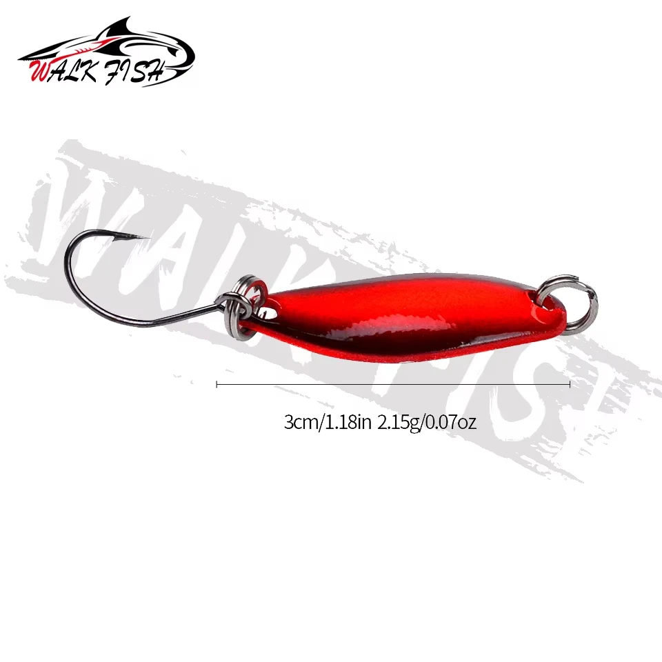 Walk Fish Obsession – Cuchara metálica para lubina y trucha - imagen 4