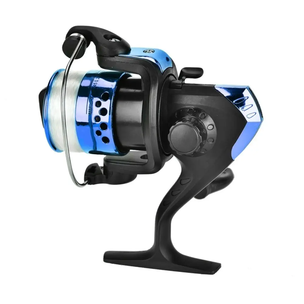 Carrete Baitcasting con rodamientos y bobina plástica