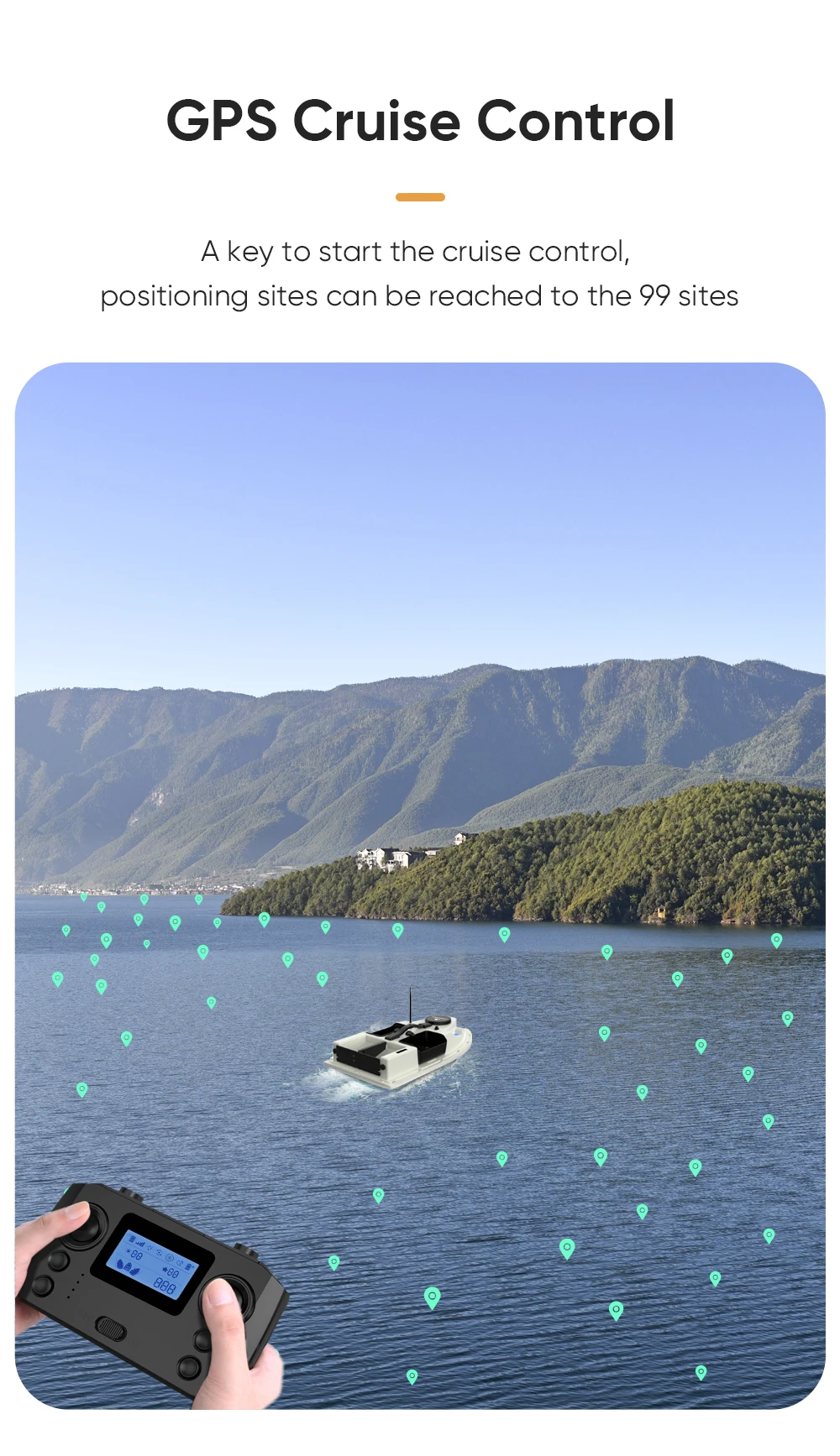 Navegación con puntos GPS guardados