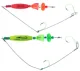 Goture Kit de pesca portátil EVA para bagre con señuelos