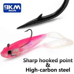 VisaAS Swimbait Paddle Tail – Cabezal jig para blackbass 3-13g