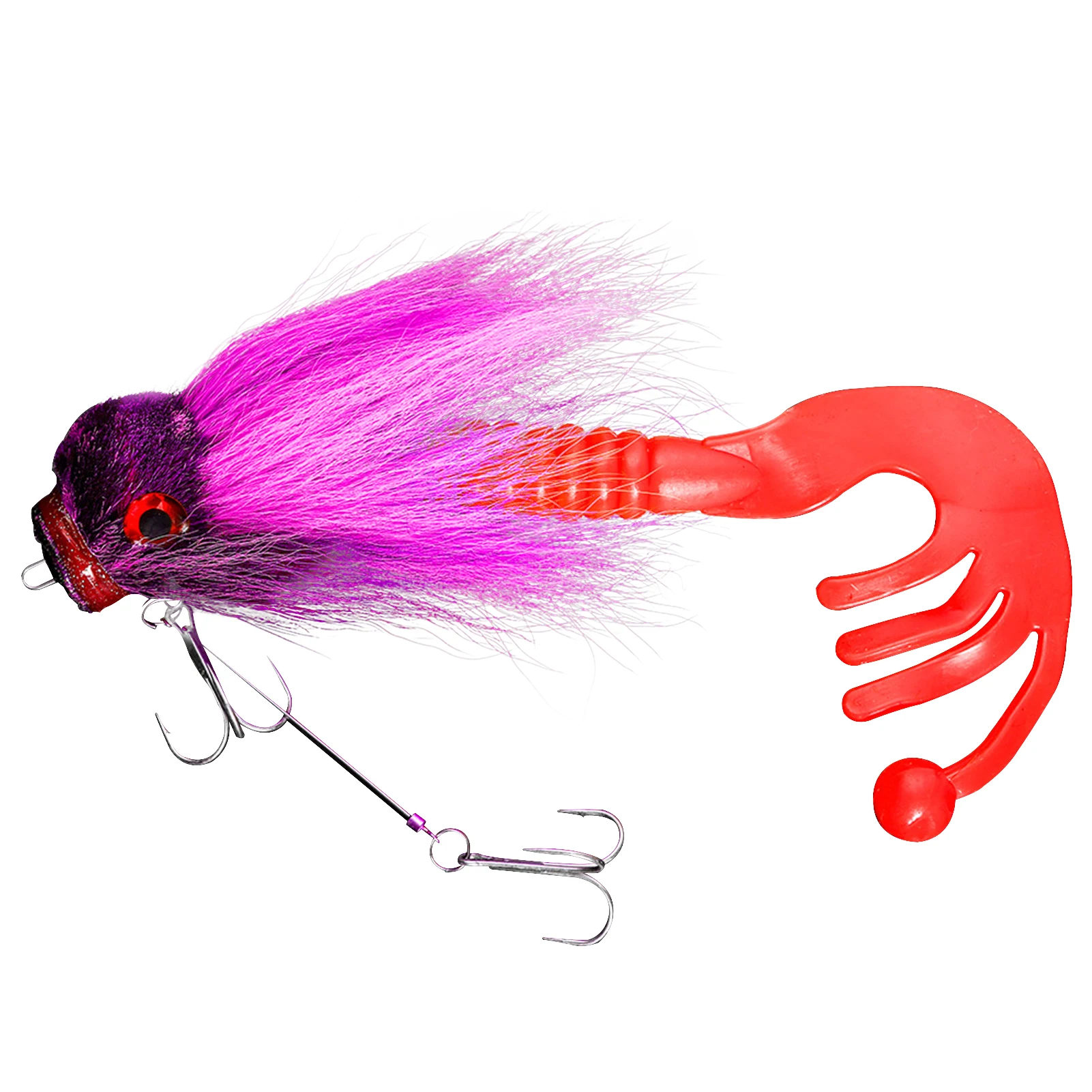 Free Fisher señuelo de lucio multiarticulado para pesca ratón suave - imagen 3