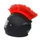 Peluca Mohawk universal reutilizable para cascos con plumas - imagen 3