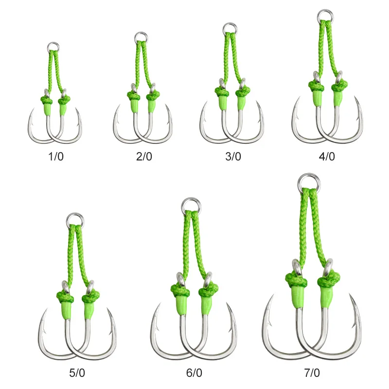 Anzuelos Jig Head Obsession HK055 – Doble asistencia metálica
