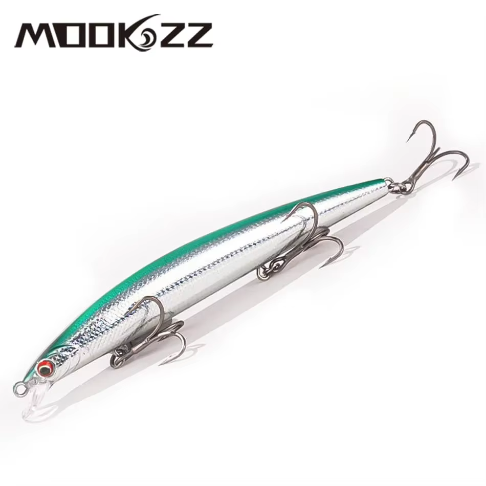 Mookzz Minnow Flotante para pesca en mar