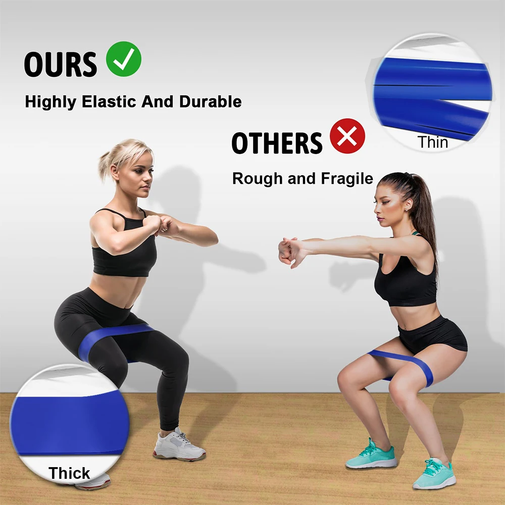 Bandas de resistencia TPE para entrenamiento — bucle elástico