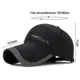 Gorras de béisbol transpirables y ajustables de algodón secado rápido - imagen 4