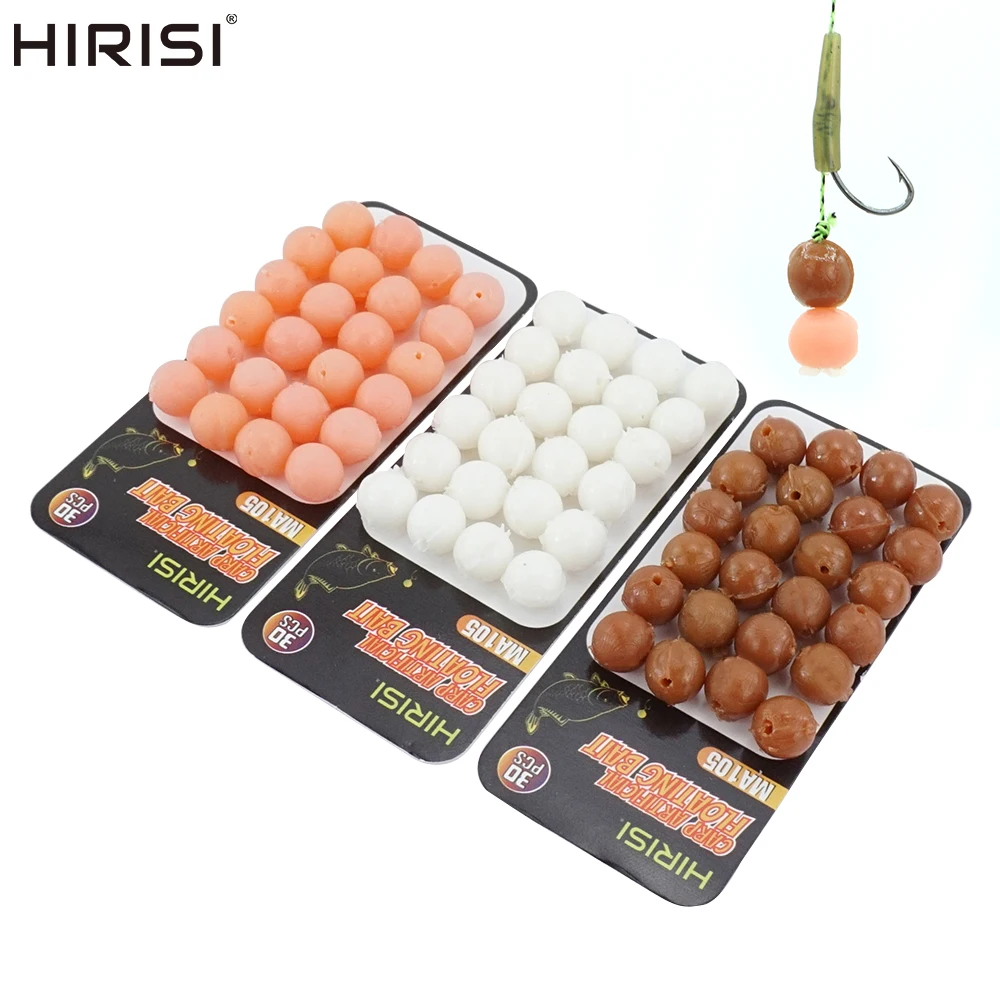 Cebo artificial Hirisi Bola flotante MA105 para pesca con cuentas - imagen 2