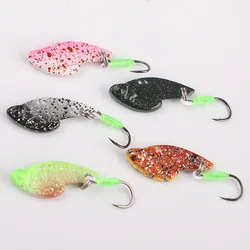 Mini VIB Cuchara Vibrante para Trucha de Agua Dulce con Spinner