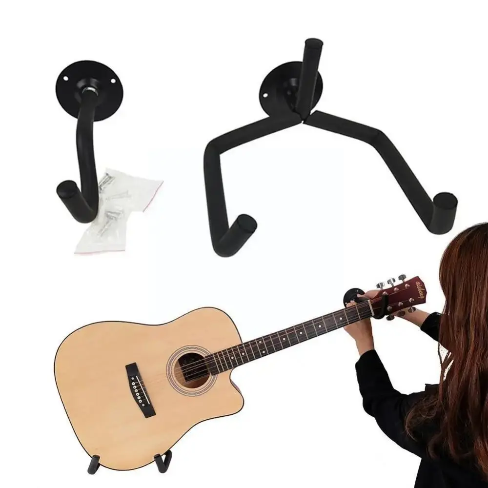 Soporte horizontal de guitarra para pared duradero de metal - imagen 5