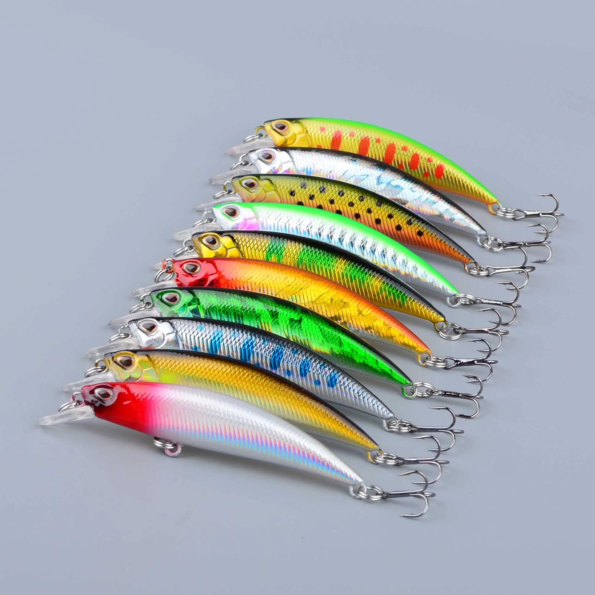 Señuelo tipo minnow/jerkbait para pesca de depredadores