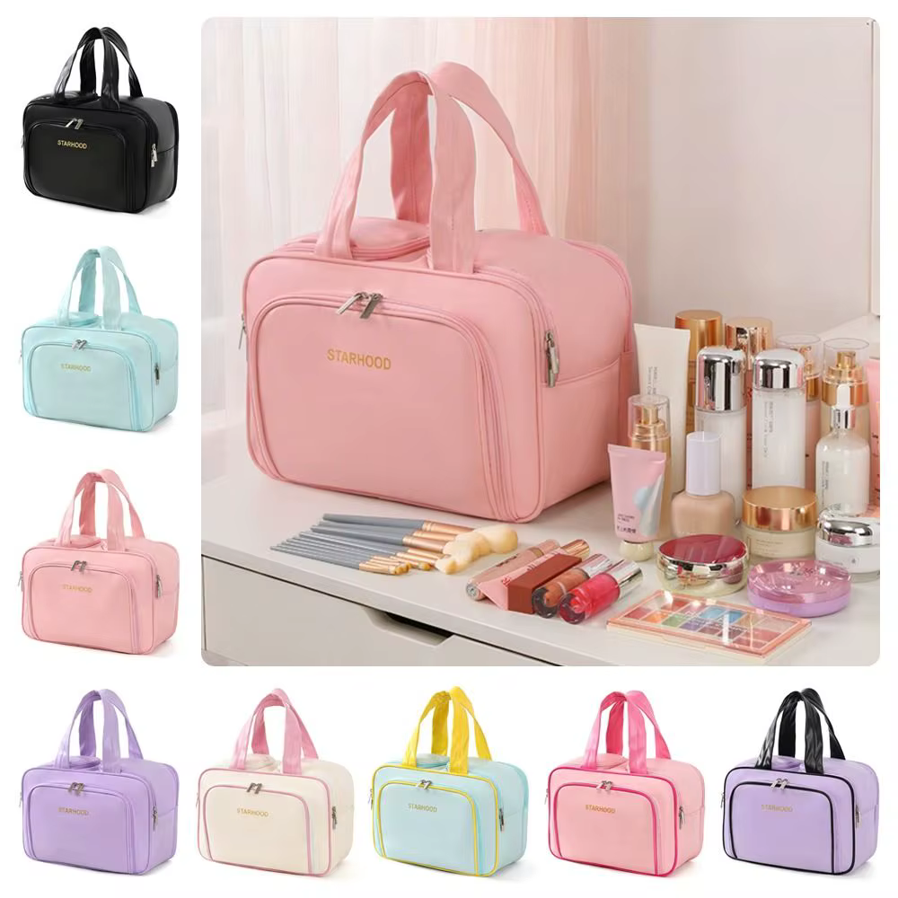 Organizador de Maquillaje Impermeable – Bolsas de Aseo Portátiles - imagen 2