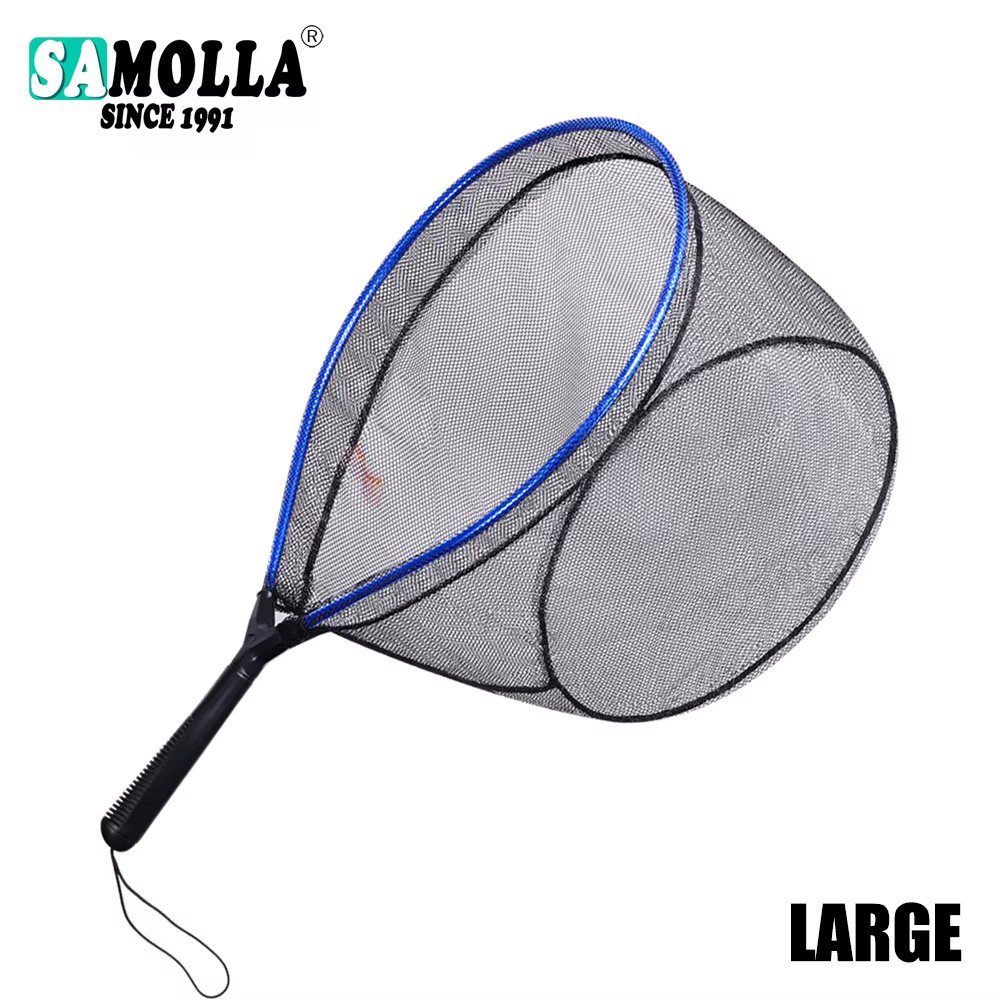 Red de Lance Portátil de Aluminio – Malla Ultraligera para Pesca - imagen 4