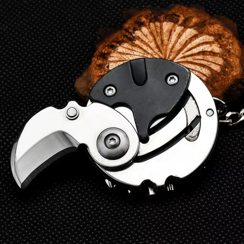 Cuchillo plegable de formato portátil