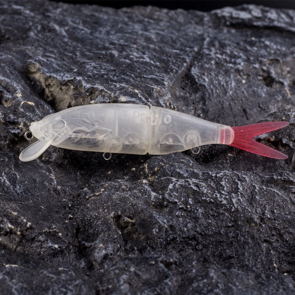 Cola suave y cuerpo de ABS para acción de swimbait