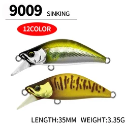 Señuelo Minnow Subemergencia 35mm/3,35g – Superficie