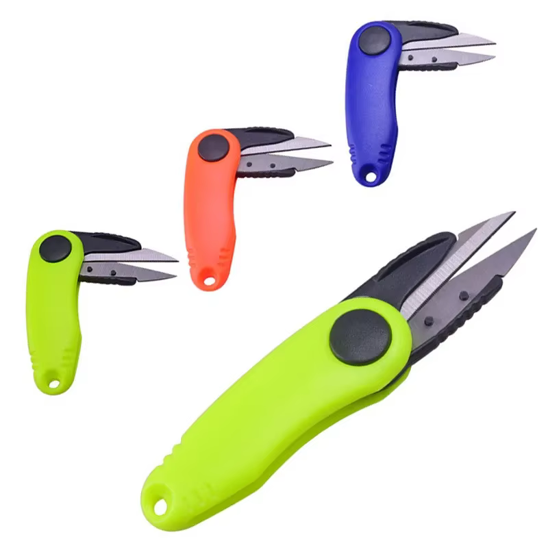 Tijeras de pesca plegables portátiles - Cortahilos para llavero - imagen 3
