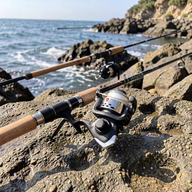 Carrete de Pesca con Freno Delantero y Perilla Grande para Señuelos - imagen 4