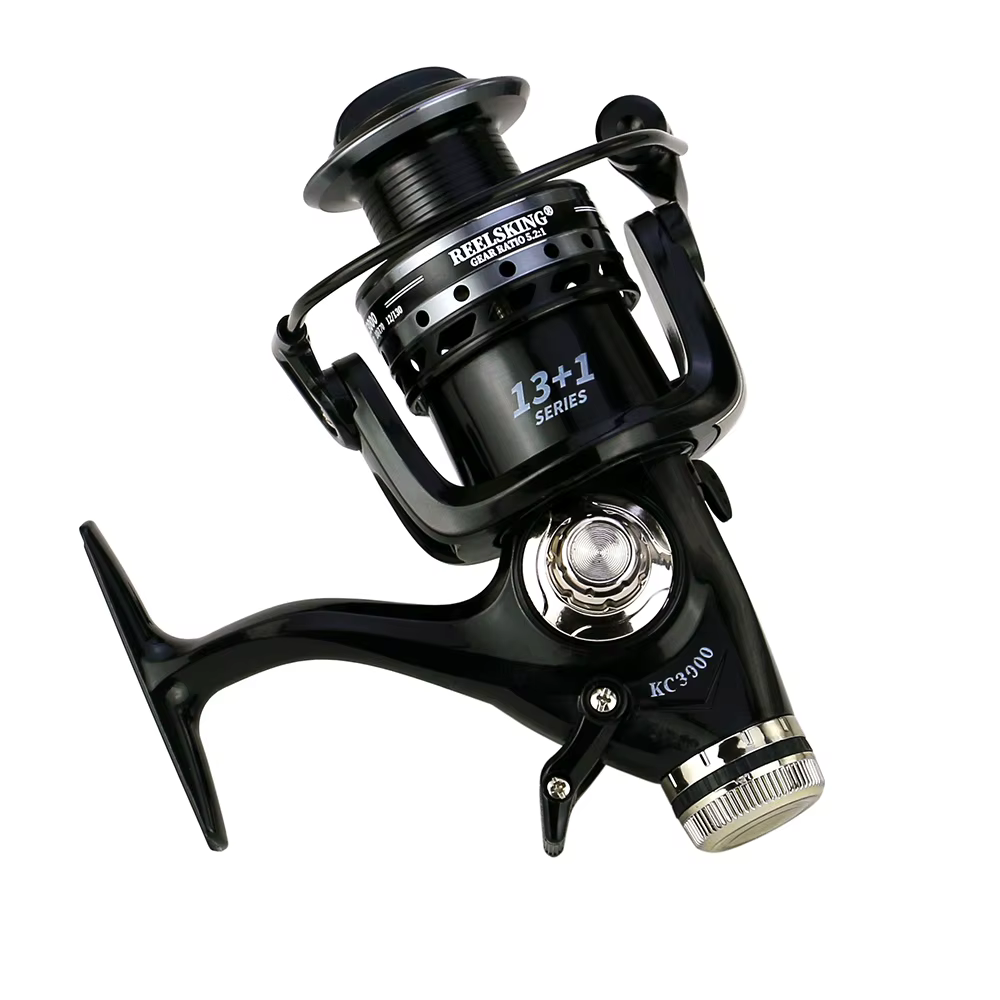 MG Carrete de pesca con freno doble para carpa - rueda giratoria - imagen 5