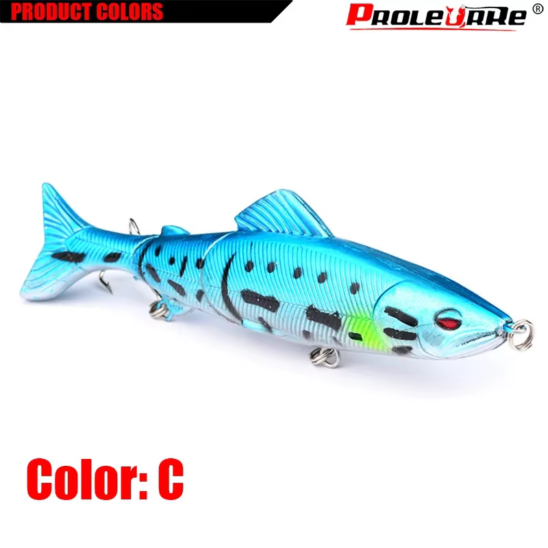 Wobbler Minnow 13 cm – Crankbait para lucio con anzuelo - imagen 5
