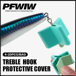 Fundas Protectoras Anzuelo Triple Letoyo – Plástico Portátil