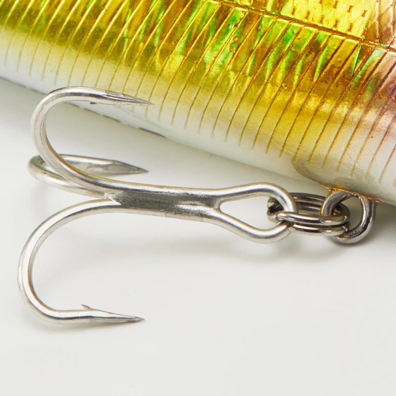 LUREHOLIC Popper doble tractor topwater para salpicaduras – cebo duro - imagen 4