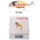 Señuelo Mini Minnow Wobbler de hundimiento lento con ojos 3D - imagen 2