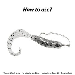 Anzuelo Wacky Rig anti-enredos para lubina – Púas para señuelos blandos