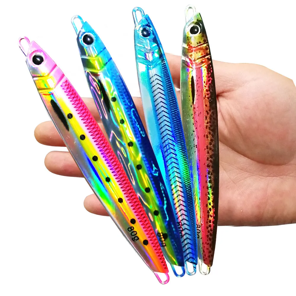 Señuelo Jig Caída Lenta para Pesca: Cebo Metálico