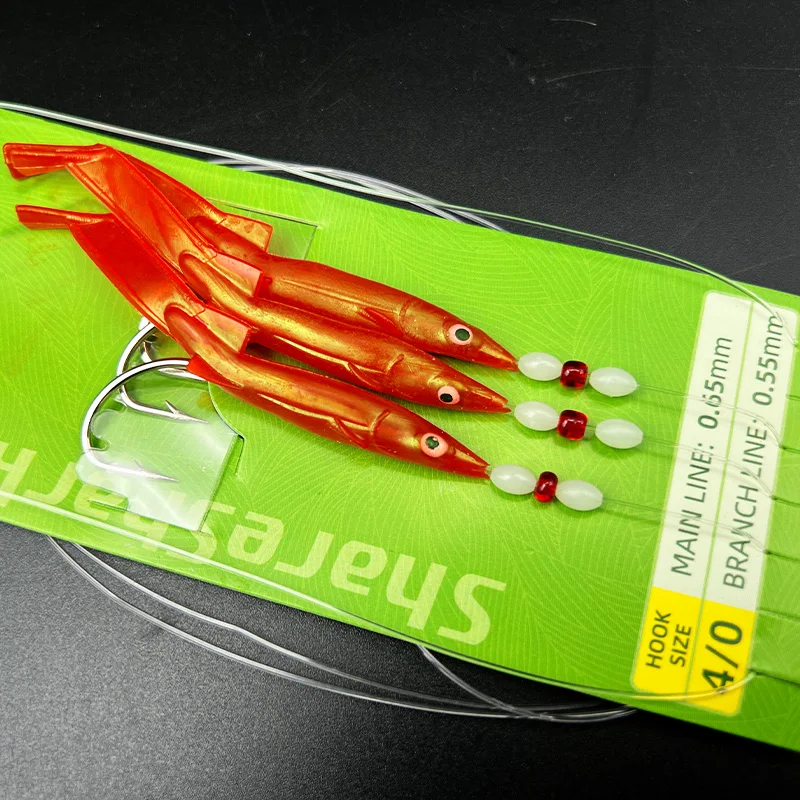 ShareShark pesca nocturna con anzuelos luminosos y vinilo biónico - imagen 5
