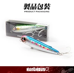 Hunthouse Pencil señuelo de superficie flotante para lubina y lucio