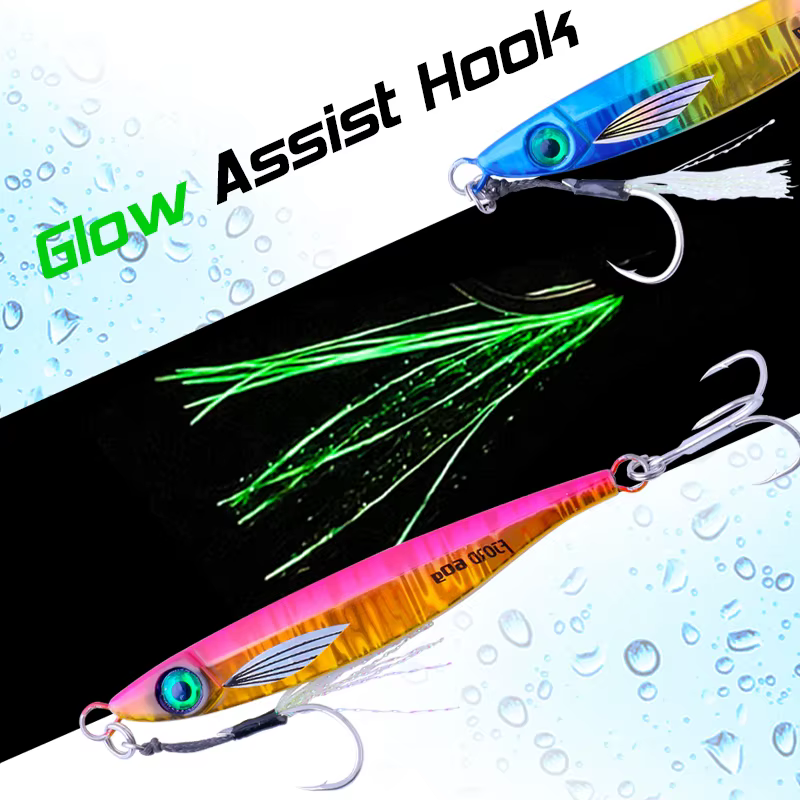 FJORD Jig Metálico UV Sardina – Señuelo jigging marino 40–80 g - imagen 5