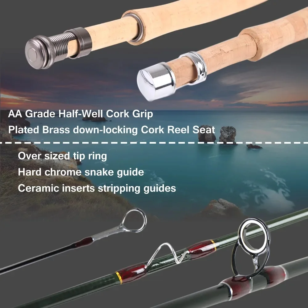 Maximumcatch Small Stream Creek caña de pesca con mosca IM10 carbono - imagen 4
