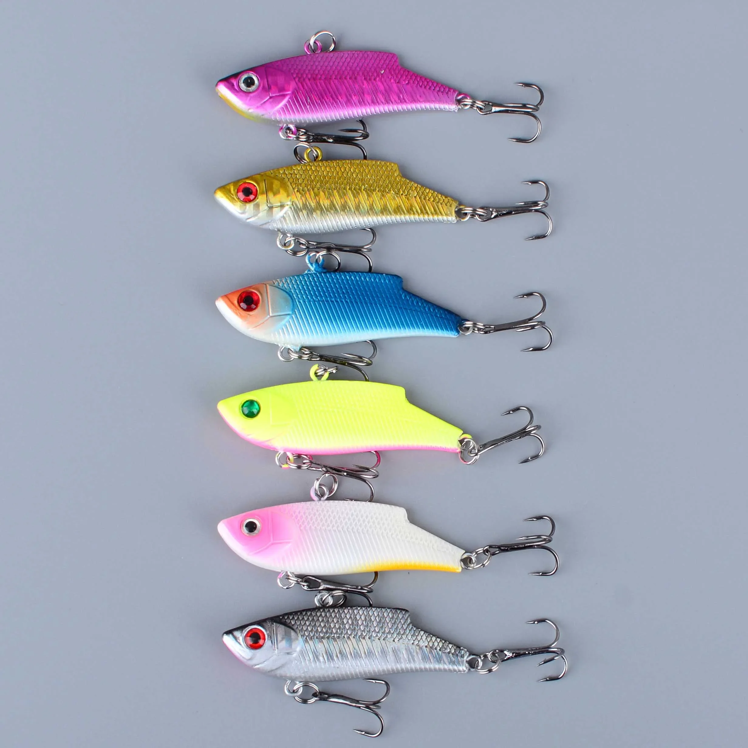 VIB tipo cuchara para invierno de 6 cm y 8 g