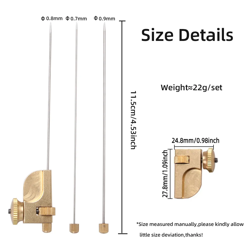 ICERIO Adaptadores Tube Fly – Latón y Acero para SalmonTube - imagen 4