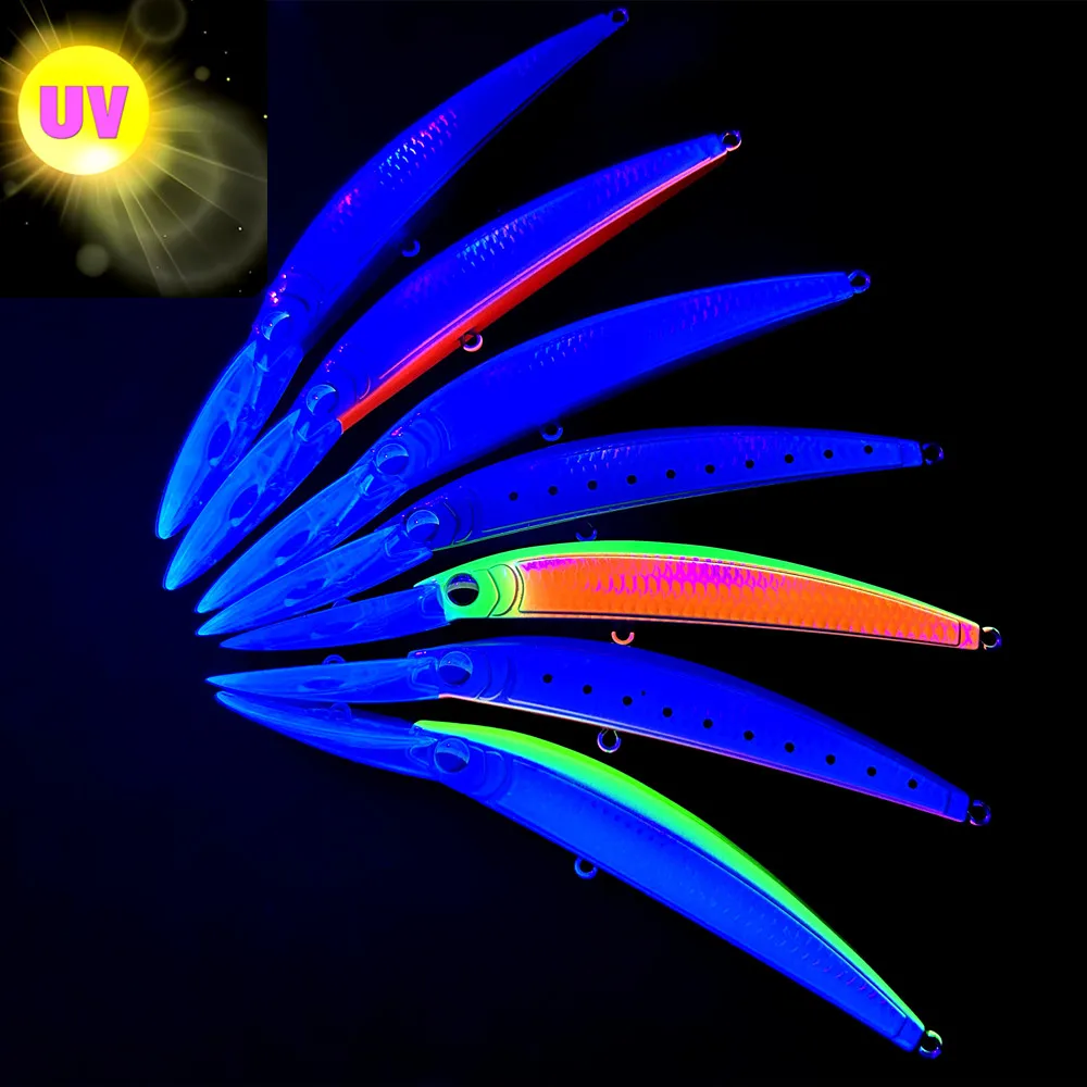 Detalle del perfil realista del crankbait artificial para pesca de lucio y bass