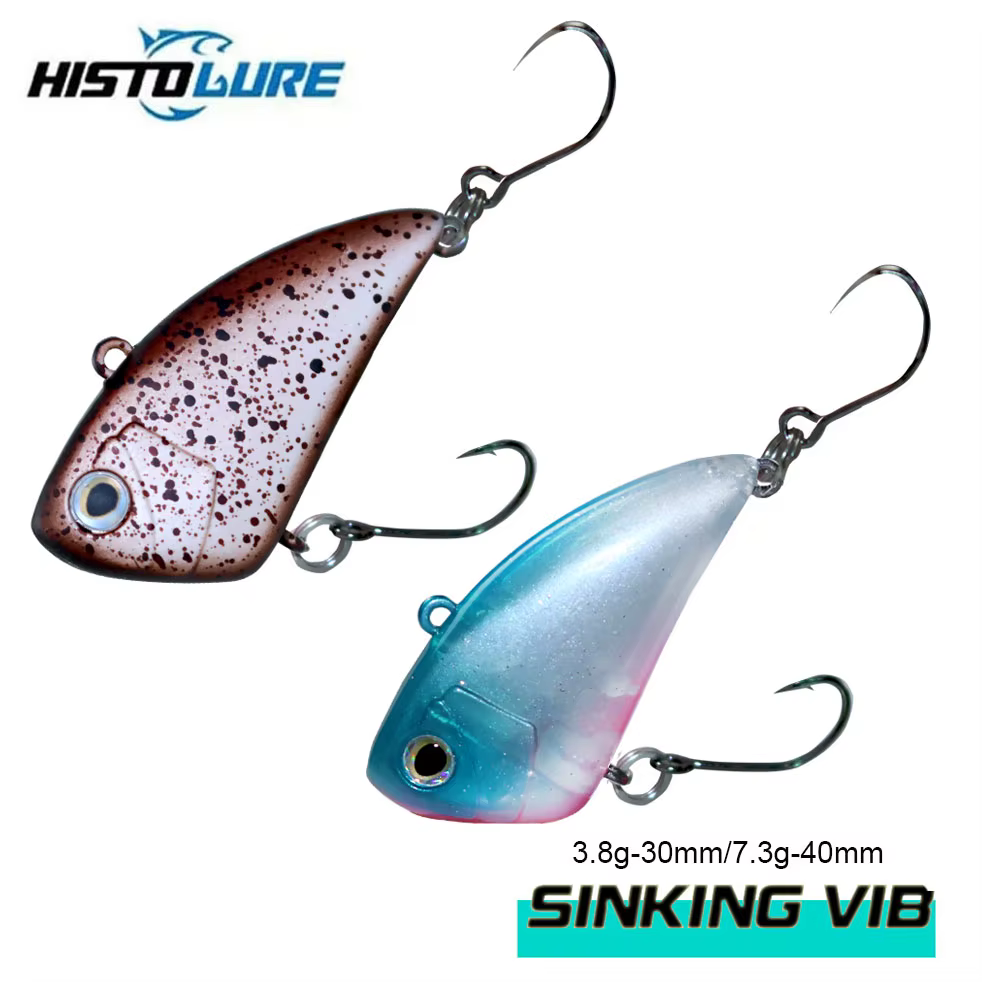 Mini VIB Crankbait para lucio – Señuelo hundido Vibr sin labios