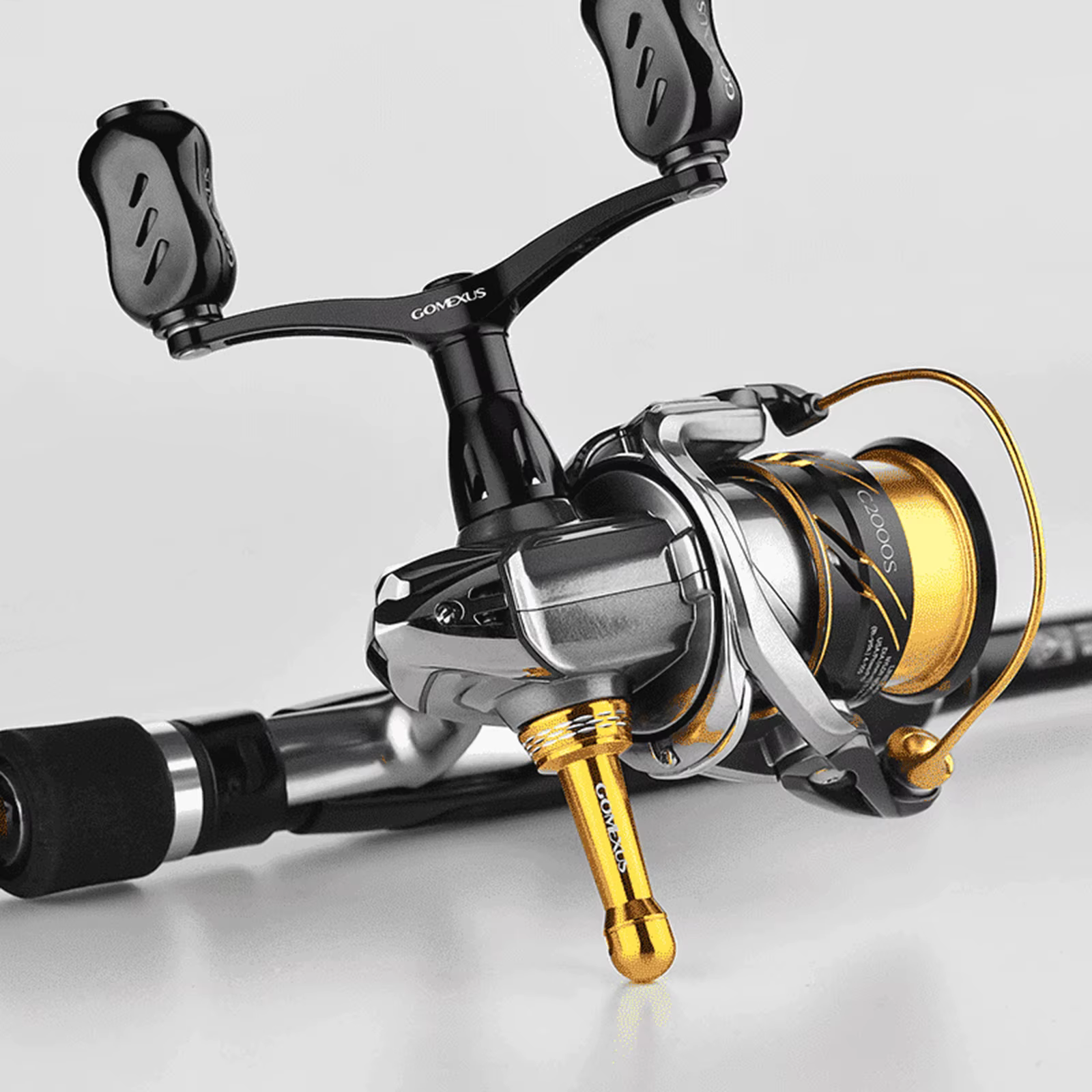 Soporte Carrete Spinning Gomexus R1 – Aluminio 42mm Shimano Daiwa