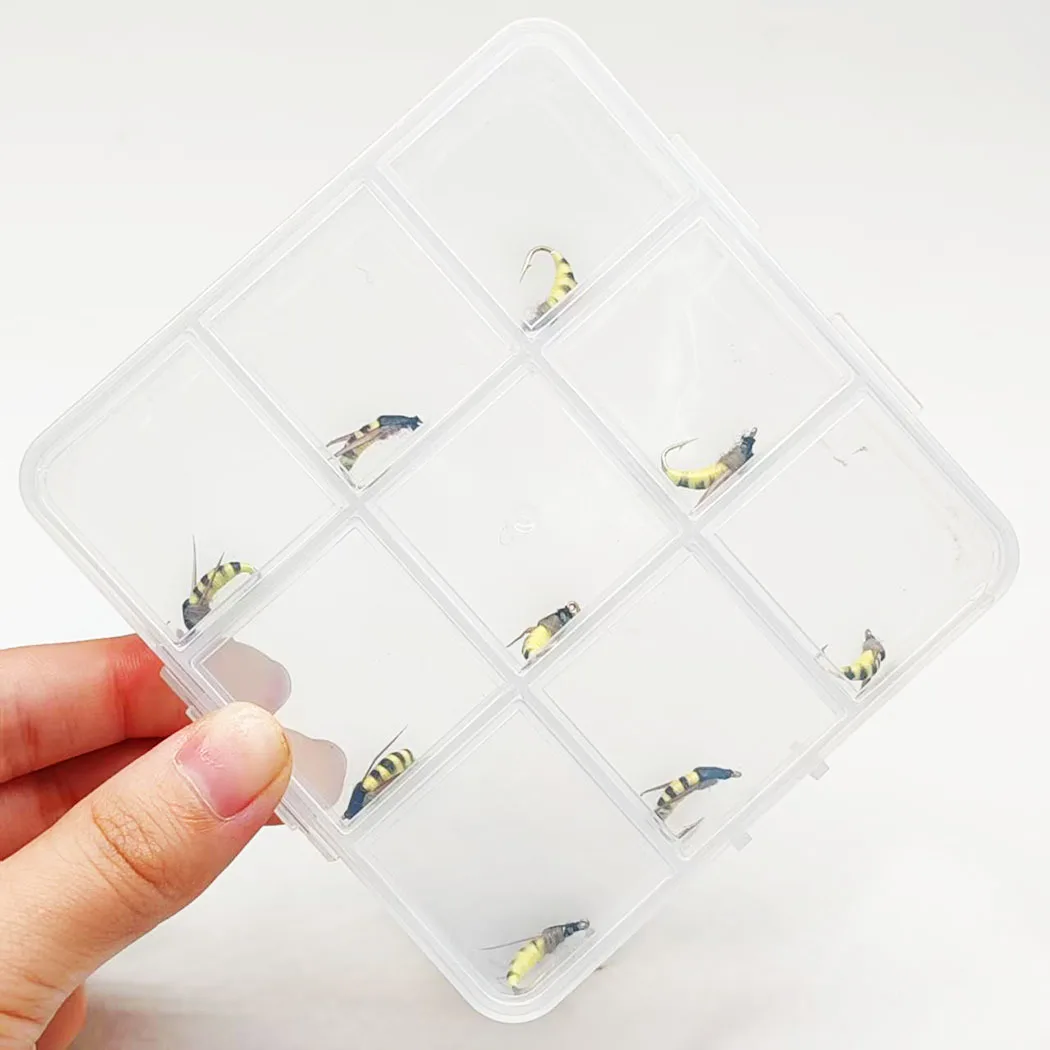 Moscas secas y ninfa para salmón – polilla amarilla - imagen 5