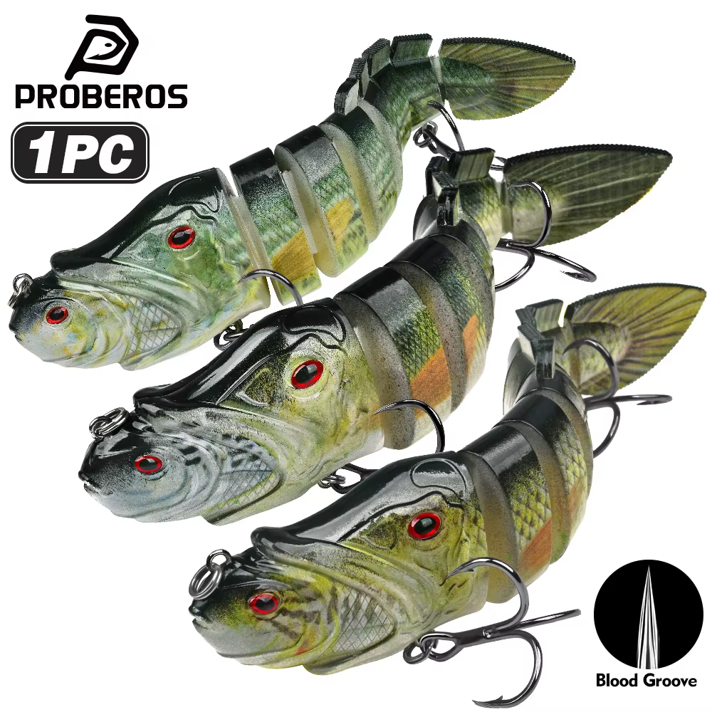 Crankbait articulado Proberos rígido para pesca - imagen 2