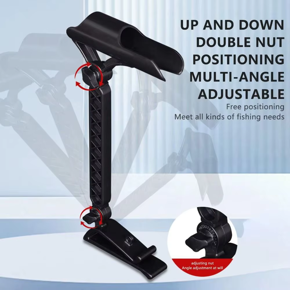 Portacañas universal para pesca en hielo – Ajustable y rápido