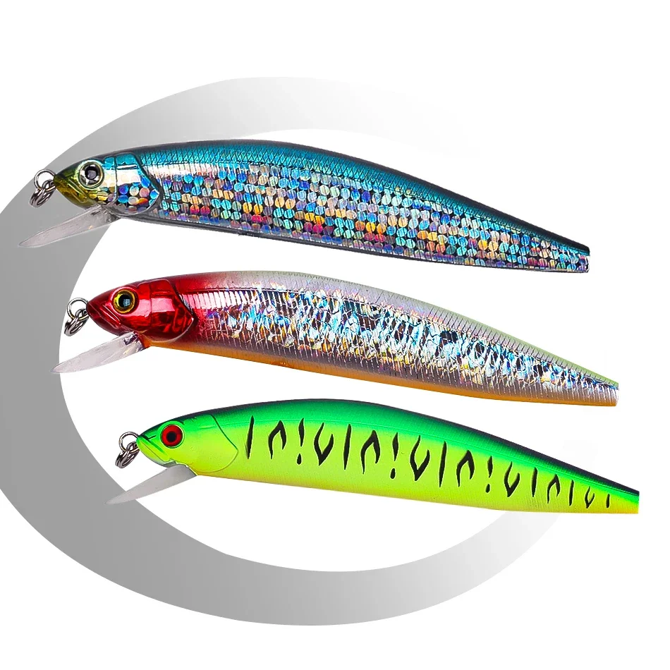 Señuelo Minnow con bola de tungsteno - Wobbler para pesca - imagen 5