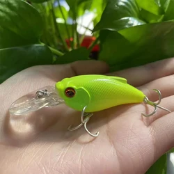 Crankbait 55 mm 9,5 g – Wobbler flotante para lucio y lubina