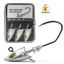 Anzuelos Jig Head WDJYJ para pesca marítima de gran juego