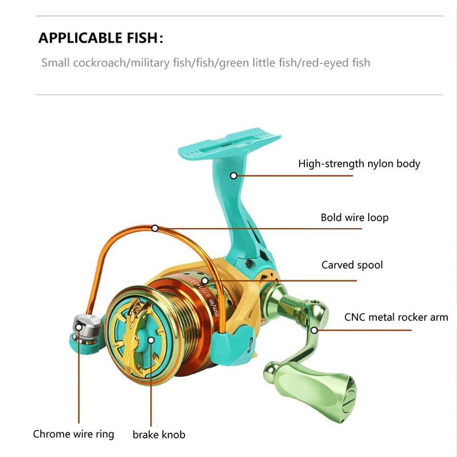 GLS Carrete Spinning para Carpa – Alta potencia de arrastre - imagen 5