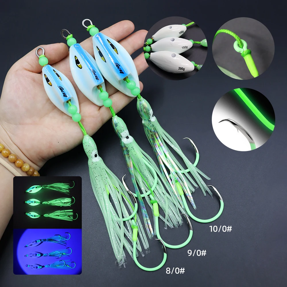 Señuelos Jigging ZYZHE para alta mar – Atún, marlín y pez espada - imagen 5