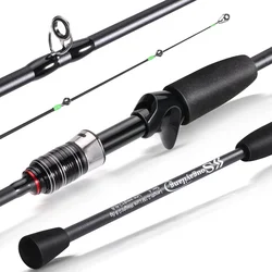Caña Spinning Sougayilang Ultraligera Fibra Carbono Baitcasting