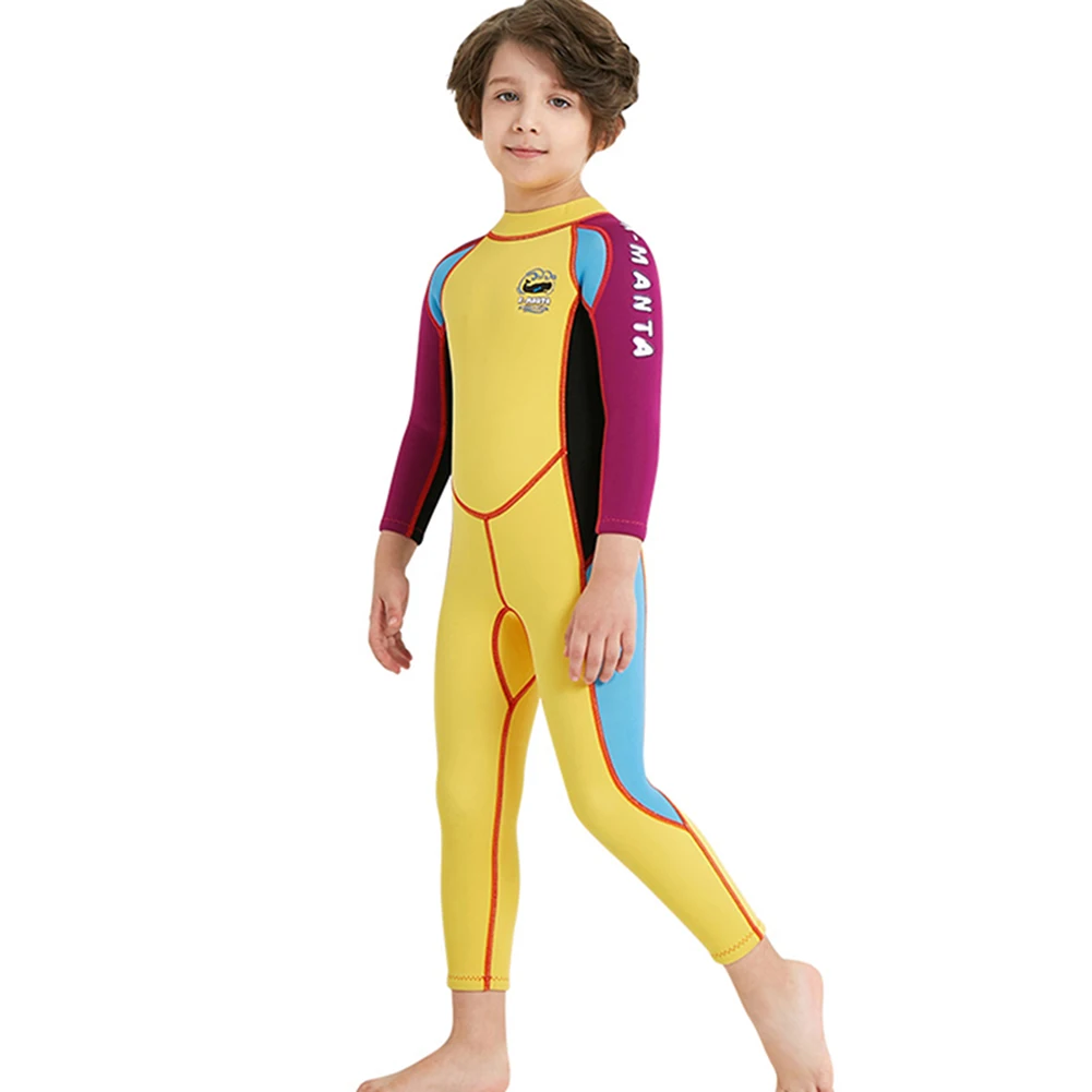 Traje de neopreno infantil UV con manga larga térmica - imagen 2