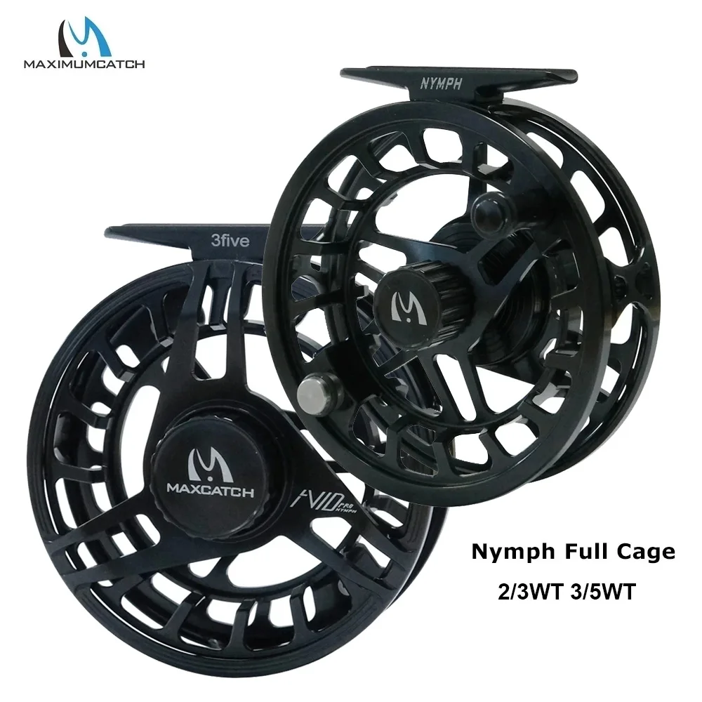 Carrete de pesca con mosca Maximumcatch de arrastre resistente - imagen 2