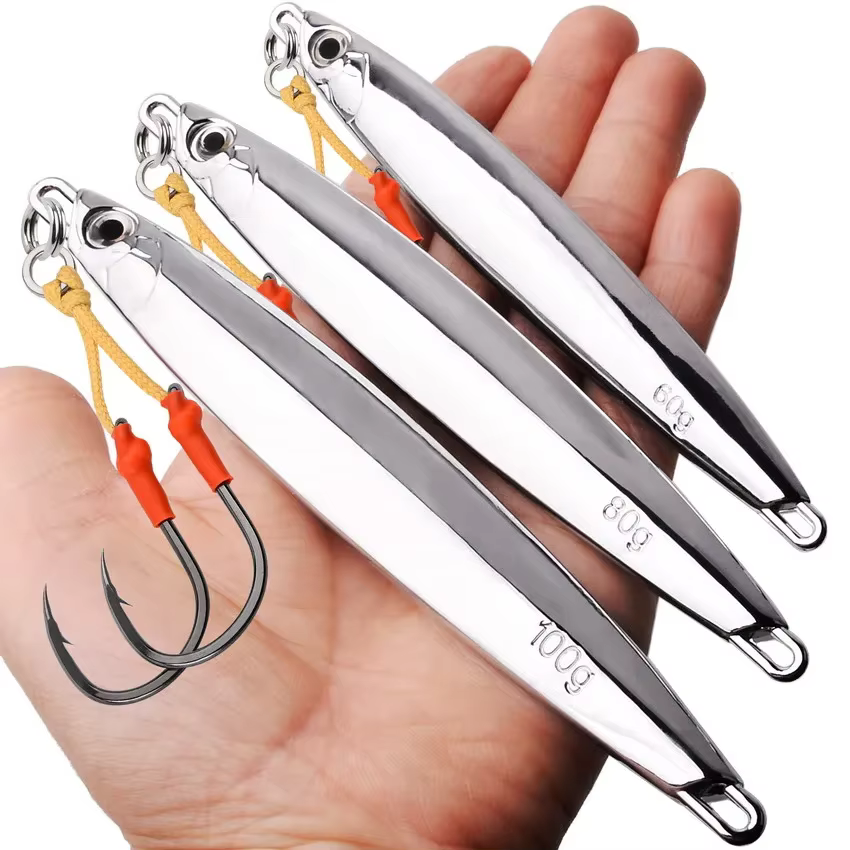 Señuelo Shore Jigging Metal 60-100g para Lubina - imagen 5